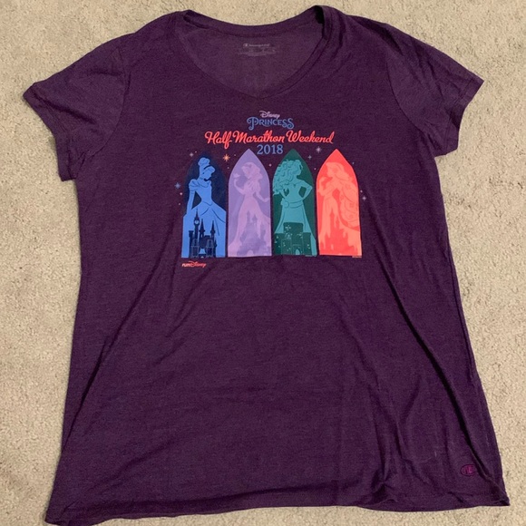 Rundisney Princess 2018 race T-shirt - Picture 1 of 5